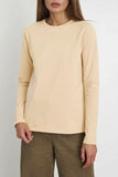 Bonnyshow Casual Simplicity Solid O Neck Tops