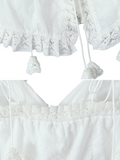 Bonnyshow Shams Lace-Up Top
