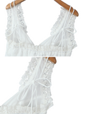 Bonnyshow Shams Lace-Up Top