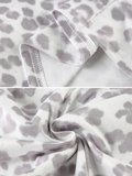 Bonnyshow Joud Lace Leopard Square Neck Top