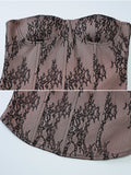 Bonnyshow Evie Lace Tube Top