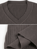 Bonnyshow Kyra Wool V-Neck Sweater Top