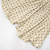 Bonnyshow  Polka Dot Y2K Skirt 2 Piece Set Women's Sleeveless Tank Top Fashion Irregular A-Line Skirt Slim Suit Summer Casual Outfit
