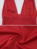Bonnyshow Avie V-Neck Scarf Top