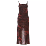 Bonnyshow Vintage Sleeveless Bodycon Dress