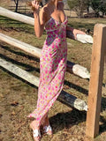 Bonnyshow Erza Floral Maxi Dress