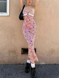 Bonnyshow Erza Floral Maxi Dress