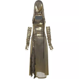 Bonnyshow Chic Long Dress With Split