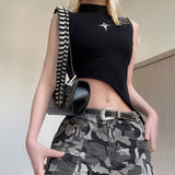 Bonnyshow Aiyanah Star Thread High-Neck Vest