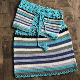 Bonnyshow Jessia Crochet Skirt Set