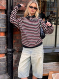 Bonnyshow Brooklin Contrast Polo Collar Top