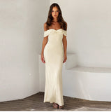 Bonnyshow Ayleen Off Shoulder Maxi Dress