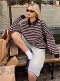Bonnyshow Brooklin Contrast Polo Collar Top