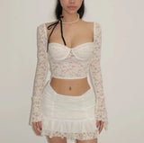 Bonnyshow Eretria Lace Skirt Set