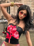 Bonnyshow Mayar Floral Tube Top
