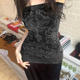 Bonnyshow Kalena Retro Tube Top