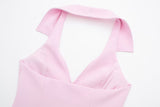 Bonnyshow Alanys Halter Top & Mini Skirt Set