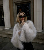 Bonnyshow Ezabella Eco Faux Fur Coat