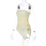 Bonnyshow Miral Drawstring Tube Top