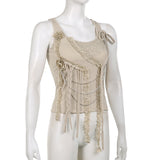 Bonnyshow Chrisette Lace Spliced Camisole Top