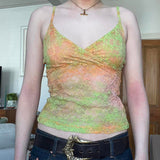 Bonnyshow Elena Pastel Lace Camisole