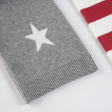 Bonnyshow Meryem Off-Shoulder Star Sweater
