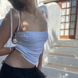Bonnyshow Rivka Pleated Camisole Top