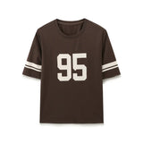 Bonnyshow Aaliyah Round Neck Pullover T-Shirt