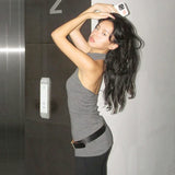 Bonnyshow Kenna Wool Turtleneck Vest Top
