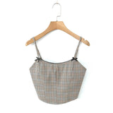 Bonnyshow Ixchel Crop Top & Pleated Mini Skirt Set