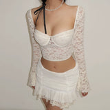 Bonnyshow Eretria Lace Skirt Set