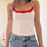 Bonnyshow Kierstyn Lace Sweetheart Knitted Vest