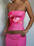 Bonnyshow Mayar Floral Tube Top