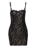 Bonnyshow Twila Lace Mini Dress