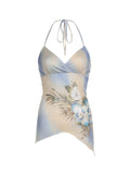 Bonnyshow Rylynn Botanical Floral Tie-Dye Top