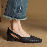 Bonnyshow  Ladies Shoes 2025 Fashion Shallow Women's High Heels New Slip-on Casual Hot Sale Soft Bottom Best Seller Flat Low Heels Zapatos