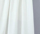 Bonnyshow  Bohemian Style Bow O Neck White Midi Dress Women Front Lace Up Bandage Sleeveless Casual Summer Dresses Holiday Robe
