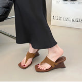 Bonnyshow  Designer Summer Clip Toe Women Slippers Fashion Strange Style Dress Shoes Ladies Outdoor Concise Sandalias ·