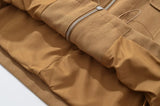 Bonnyshow  Women Batwing Sleeve Waist Cinched Autumn Jacket Front Zipper Lapel Collar Casual Streetwear Coat