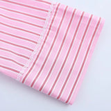 Bonnyshow  Women's Versatile Collar Striped Shirt with Belt Casual Pants Spring New Style Three Piece Set