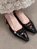 Bonnyshow  Designer Summer Cover Toe Women Sandals Fashion Butterfly-knot Dress Shoes Women's Low Heel Stripper Party Sandalias