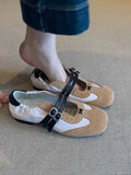 Bonnyshow  Flats Women's Sports Shoes Fashion Sneakers Casual Shallow Loafers Shoes 2025 Summer Walking Ballet Trend Sneakers Women