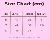 Bonnyshow Y2k Portugal Embroidery Pattern Print Fairy Core Crop Top Baby Slim Tee Summer Casual O-neck Short Sleeve Red T-shirt Streetwear