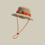Bonnyshow Summer Fisherman Hat for Women Men Wide Brim Sunshade Bucket Hat Outdoor Camping Mountaineering Sun Hats