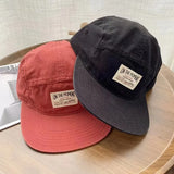 Bonnyshow Retro Quick-drying Baseball Cap Women Men Summer Breathable Thin Sun Hat Hip-hop  Soft Top Short Brim Snapback Caps