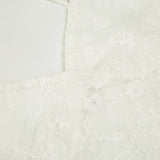 Bonnyshow  Lace Sheer Spliced Women Camisole Tops Summer Sweet Chic Fashion Sexy Slim Fit New Trendy Solid Blouses