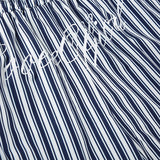 Bonnyshow  Y2k Letter Print Striped Wide Leg Pants Streetwear Baggy Trousers Women Drawstring Pocket Casual Pants Summer Clothing