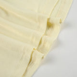 Bonnyshow  Fashion Solid Lace Spliced Women Camisole Tops Summer V-Neck Ruched Causal Sweet Blouses