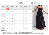 Bonnyshow  Fashion Black Hollow Out High Waist Long Dress Women Sleeveless Backless Slim Vestidos Summer New Vocation Street Party Dresses