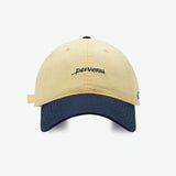 Bonnyshow Letter Patchwork Baseball Cap Vintage Embroidery Snapback Hat for Women Summer Hip Hop Unisex Sun Visor Hats